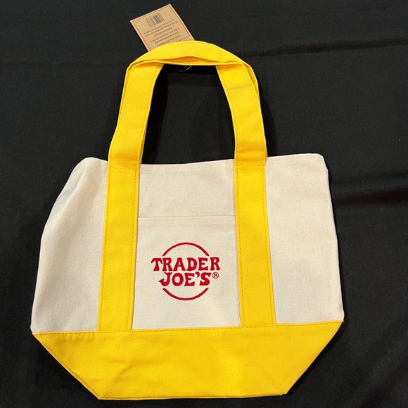 NWT Trader Joe's Mini Tote - Picture 2 of 2